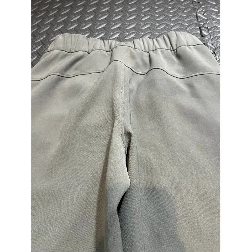 Lululemon On The Fly Jogger Green Gray Athletic Pants Womens Size 2 LW5BZDS